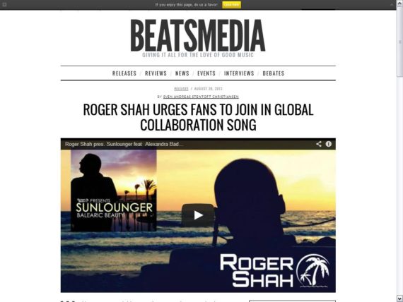 Roger Shah feature